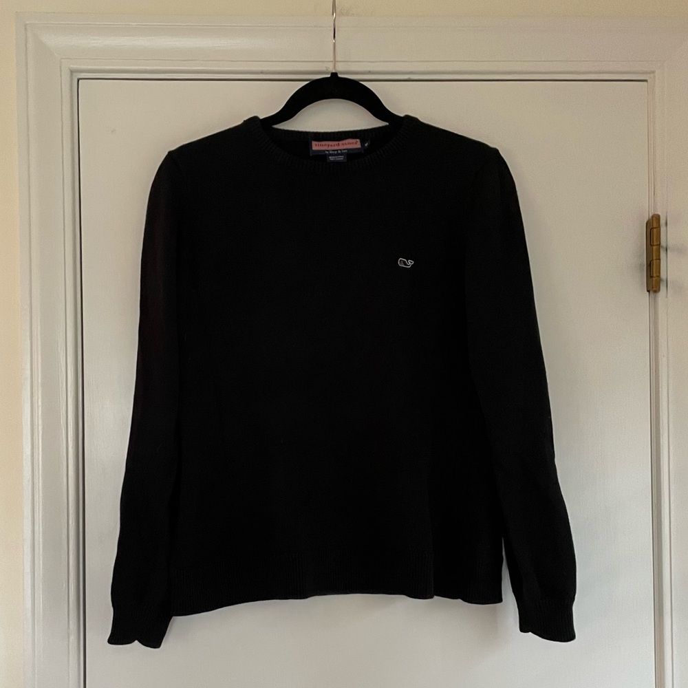 Women’s Vineyard Vines black cotton sweater